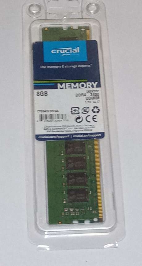 Micron 8GB DDR4-2400 UDIMM RAM